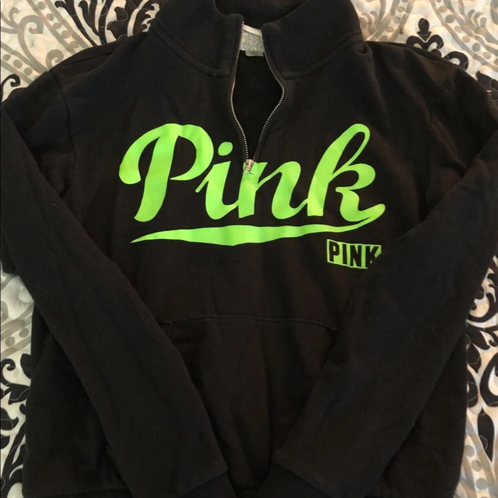 VS PINK quarter zip